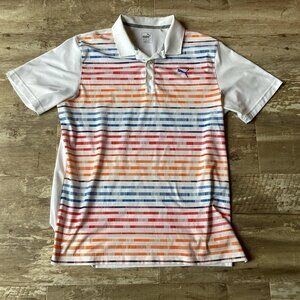 PUMA PWRcool Dry Cell Golf Polo Multicolor Men's Large